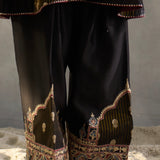 Inayat - Black Choga With Salwaar