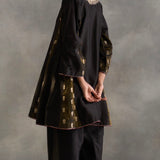 Inayat - Black Choga With Salwaar